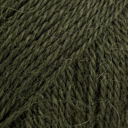 Alpaca unicolor - 7895 mørk grønn