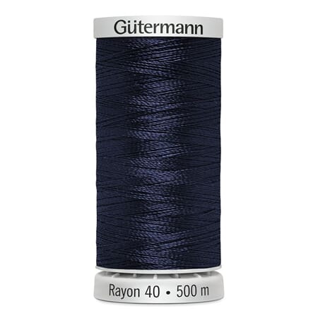 Gütermann Rayon 40 - 500 m - 1043 mørk marineblå