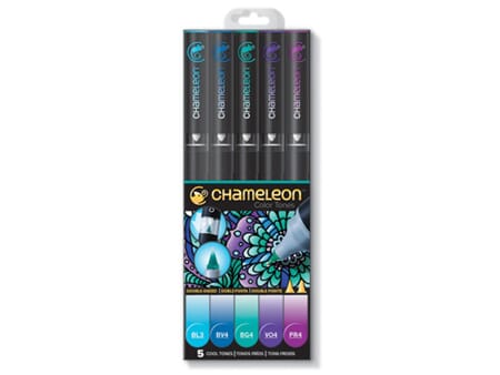 Chameleon Markers -  5-pen Cool Tones