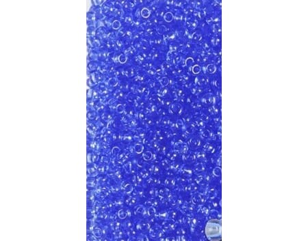 Bunadsperler - 30030 Lys safirblå transp