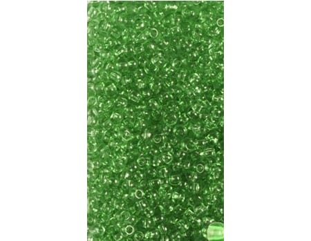 Bunadsperler - 50120 Grønn transparent