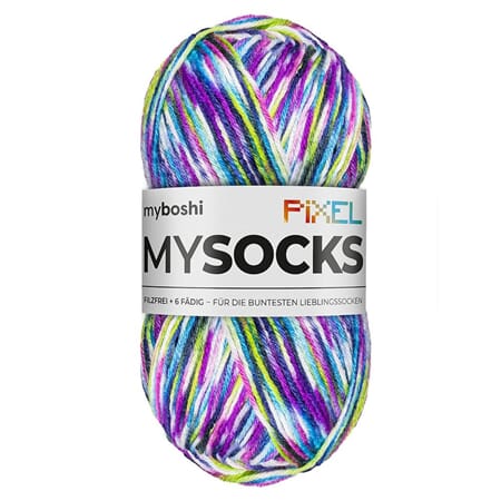 Mysocks Pixel sokkegarn - 150 g - Dotty