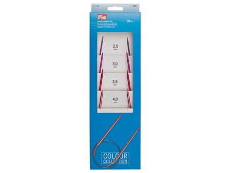 Prym Colour Collection - Rundpinner alu 80cm - 2.5-4.0